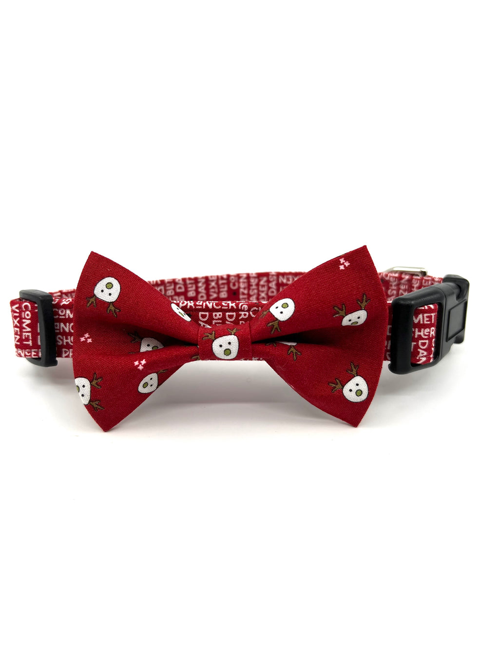 Santa’s Reindeer Roll Call Dog Collar
