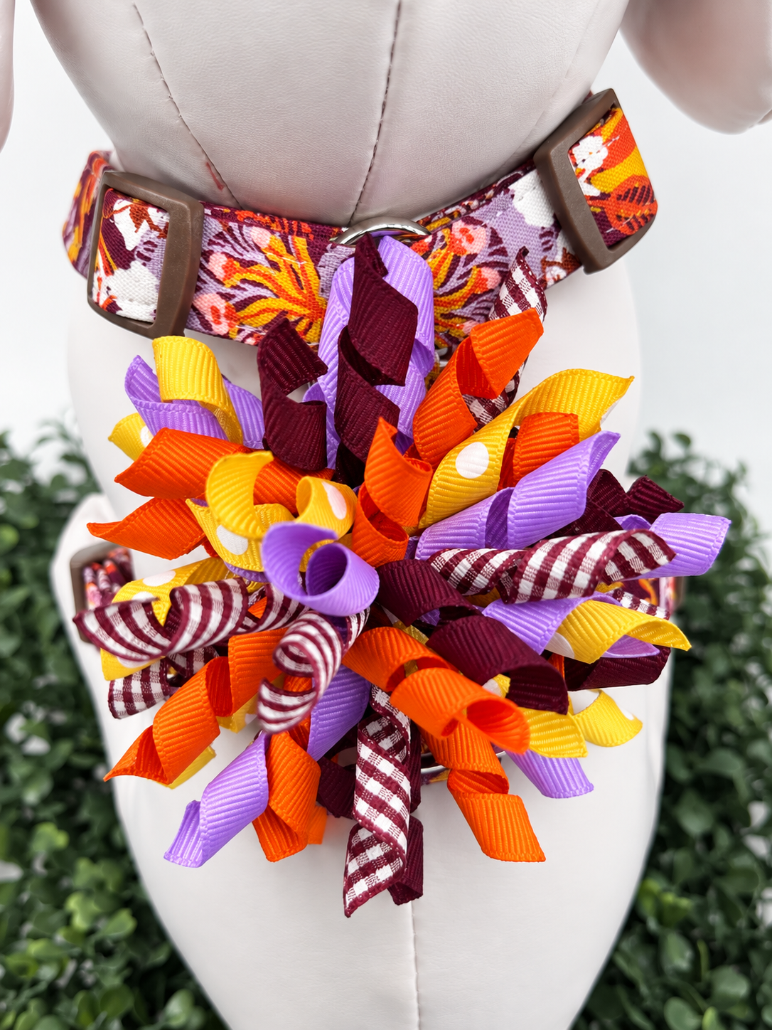 Autumn Harvest Floral Dog Harness