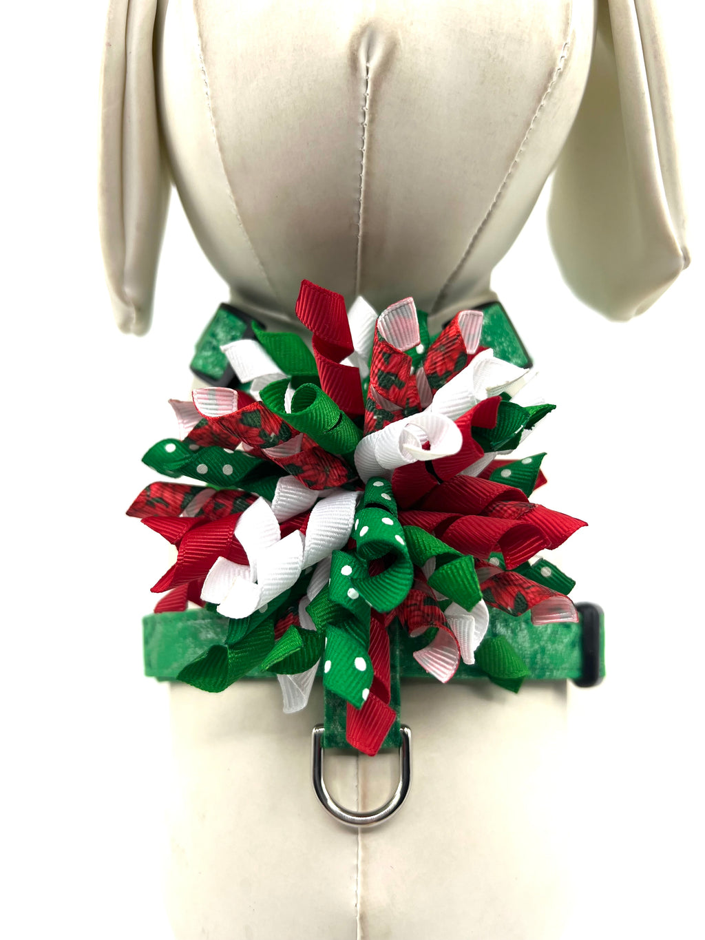 rosty’s Festive Bow Adjustable Dog Harness