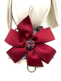 Winter Berries Adjustable Dog Harness