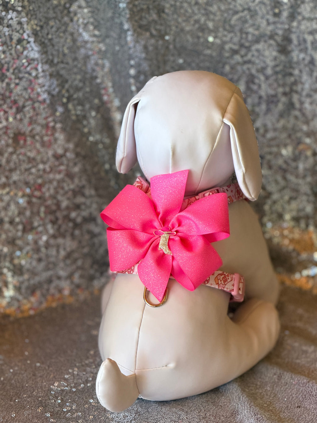 Dolly Tribute Pink Cowgirl Dog Harness