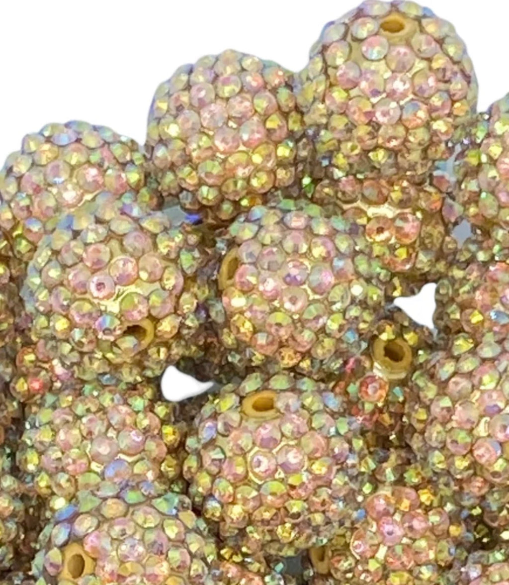 Wedding Sparkle Acrylic Beaded Pet Collar