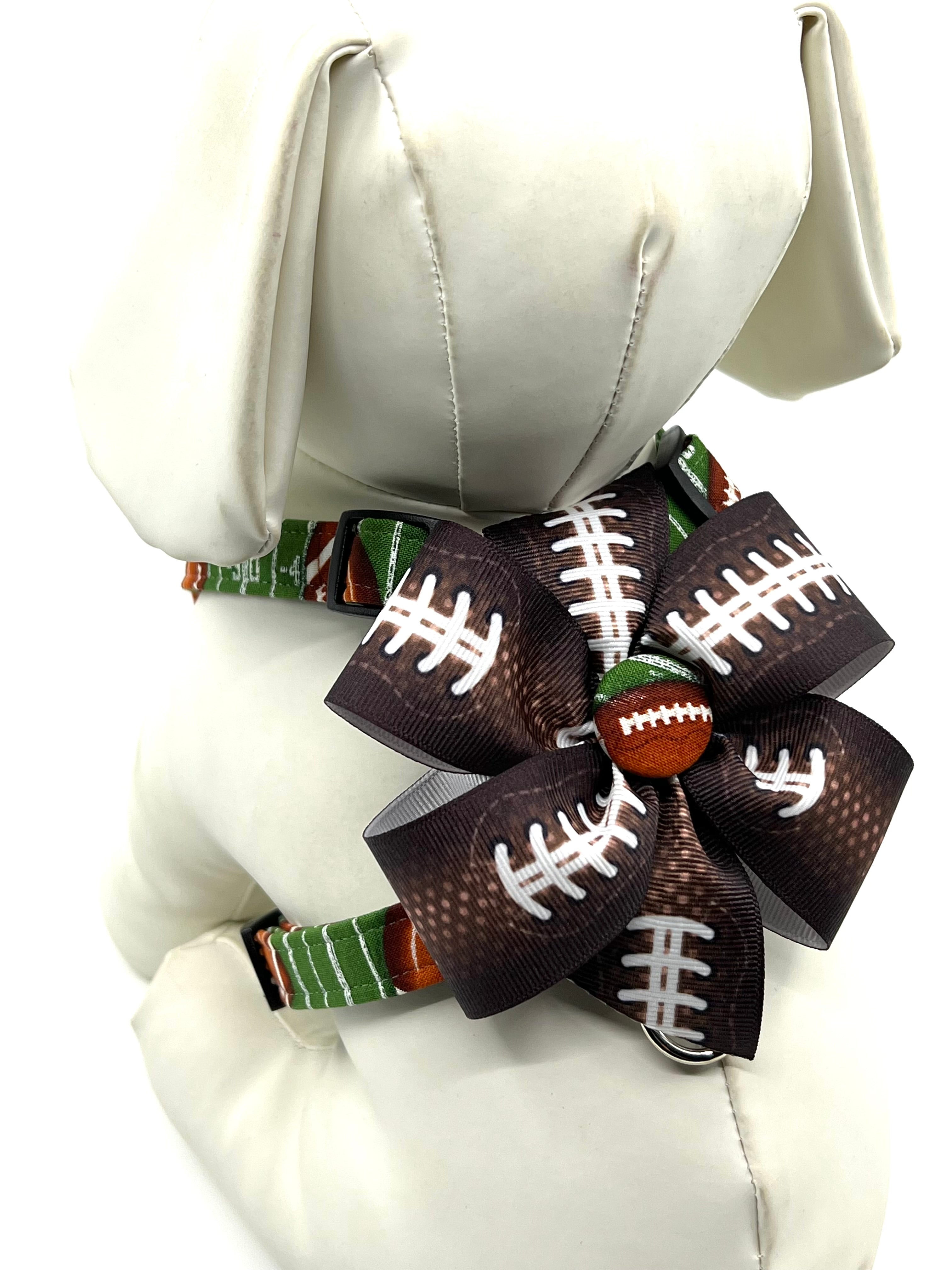 Sunday Kickoff Football Dog Harness