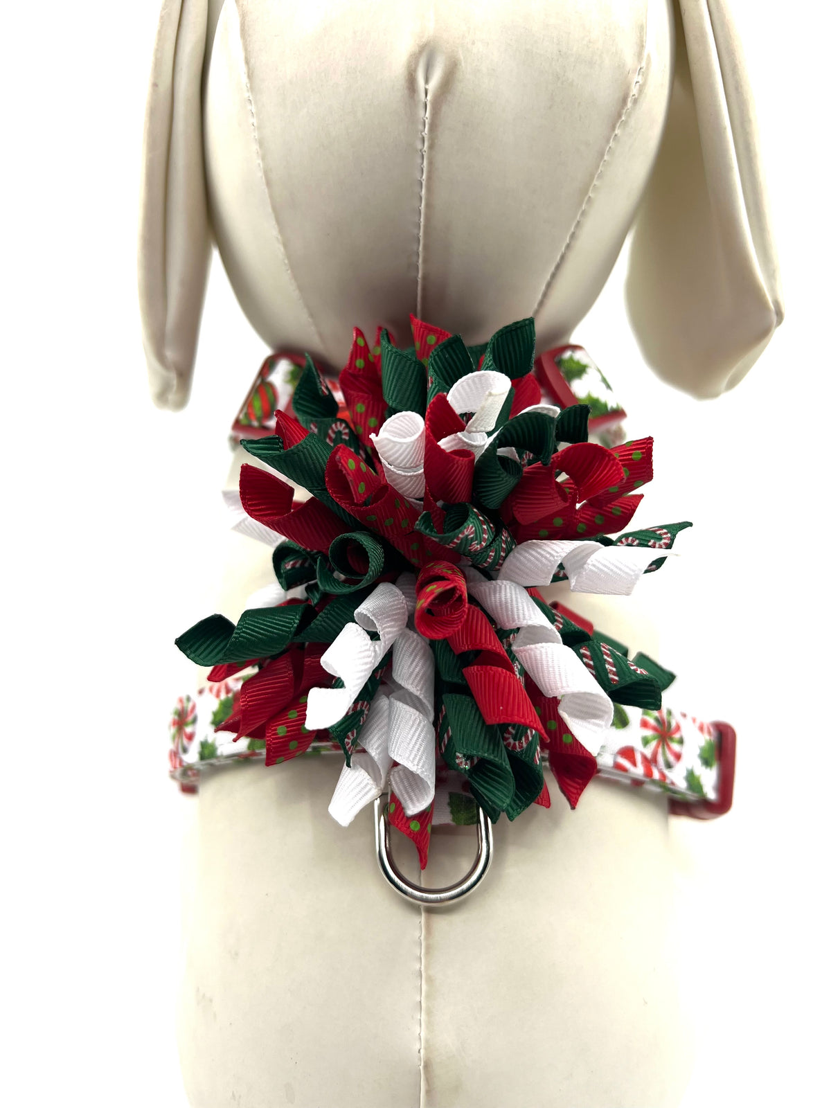 Peppermint Twist Adjustable Dog Harness