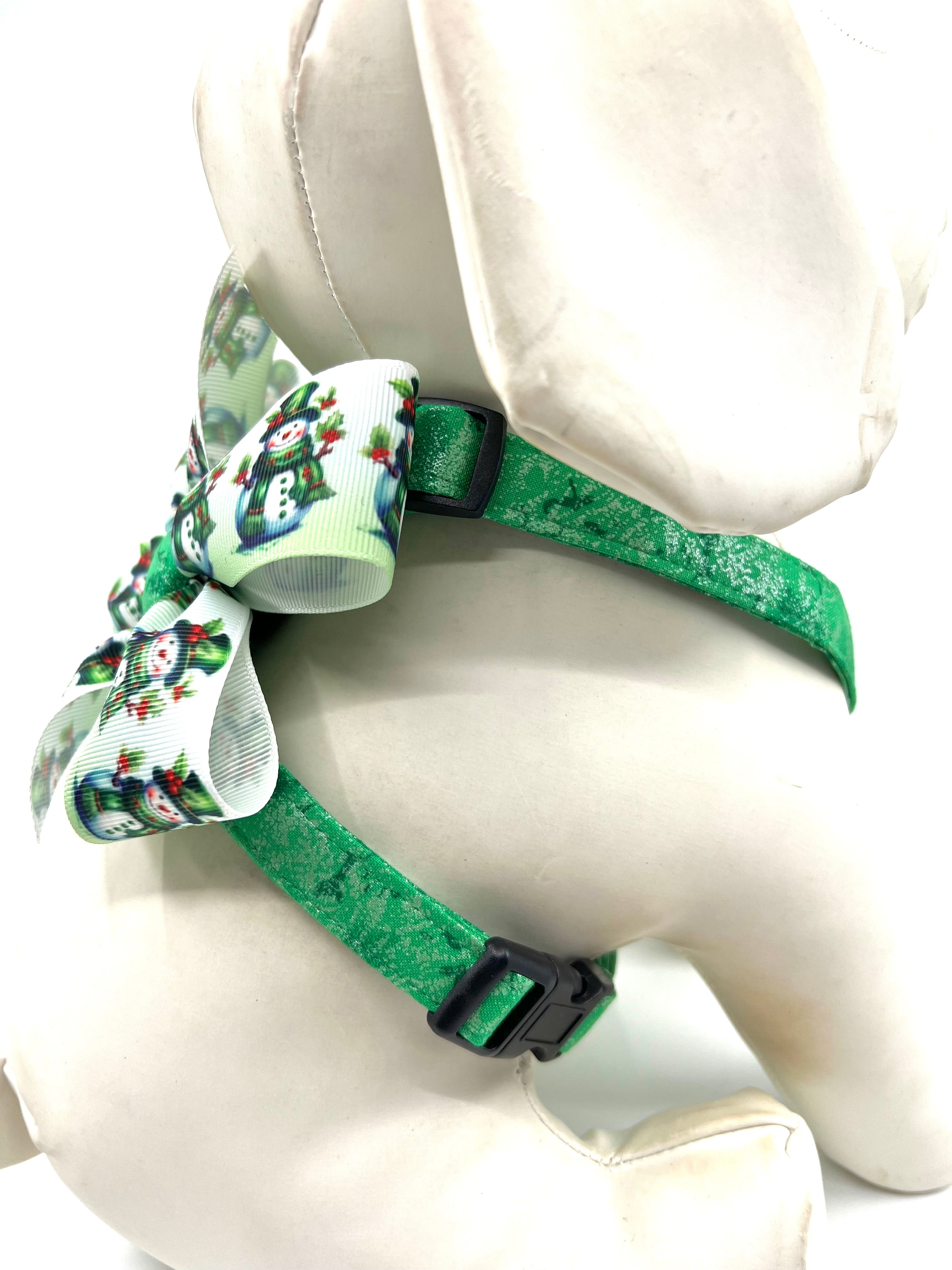 rosty’s Festive Bow Adjustable Dog Harness