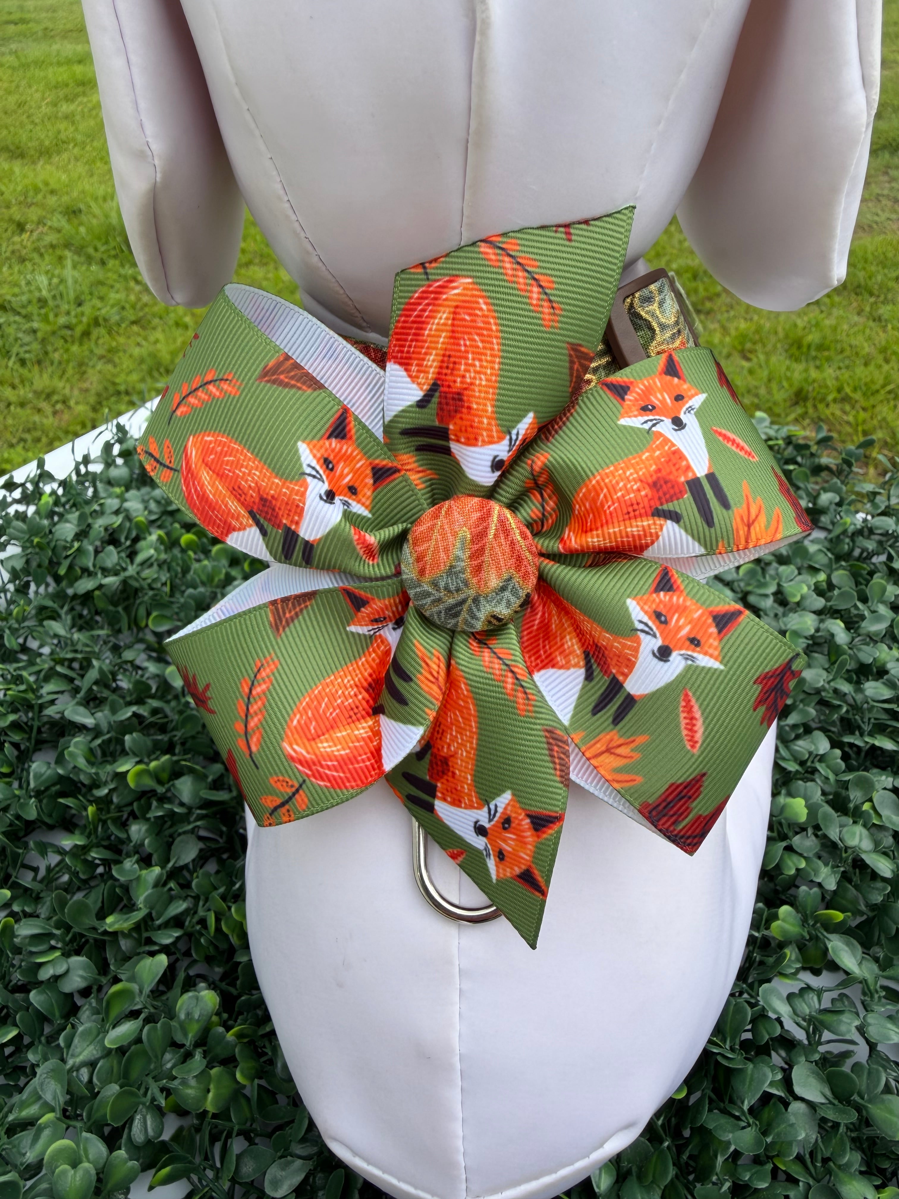 Falling Leaves Dog Harness 🍂🐾