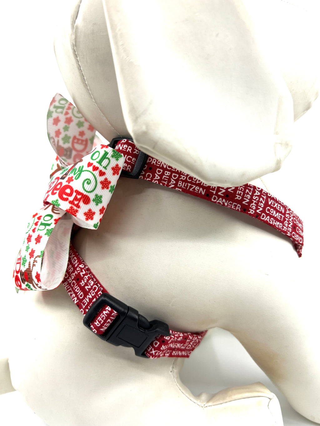 Santa’s Reindeer Adjustable Dog Harness