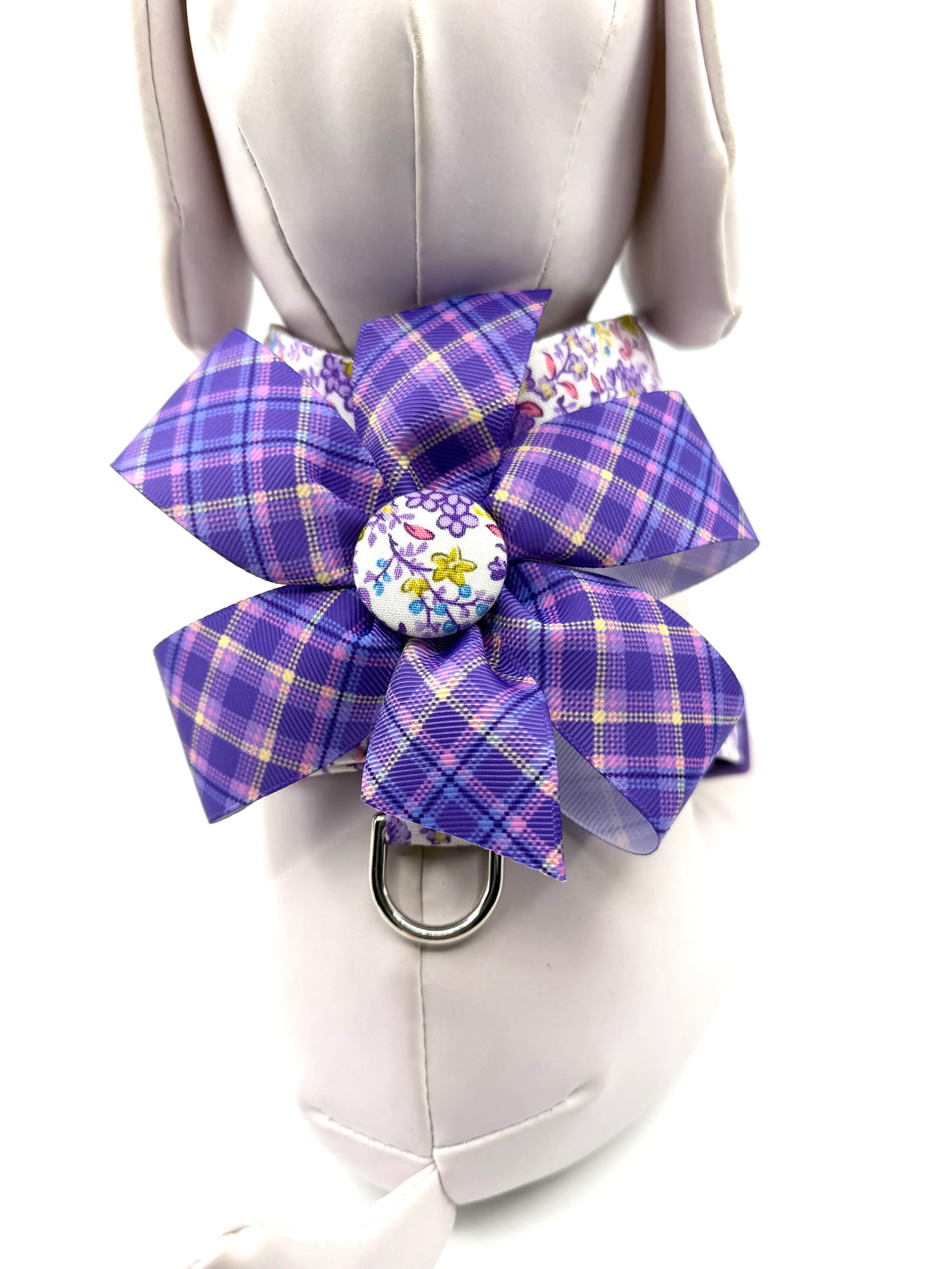 Lavender Garden Adjustable Dog Harness