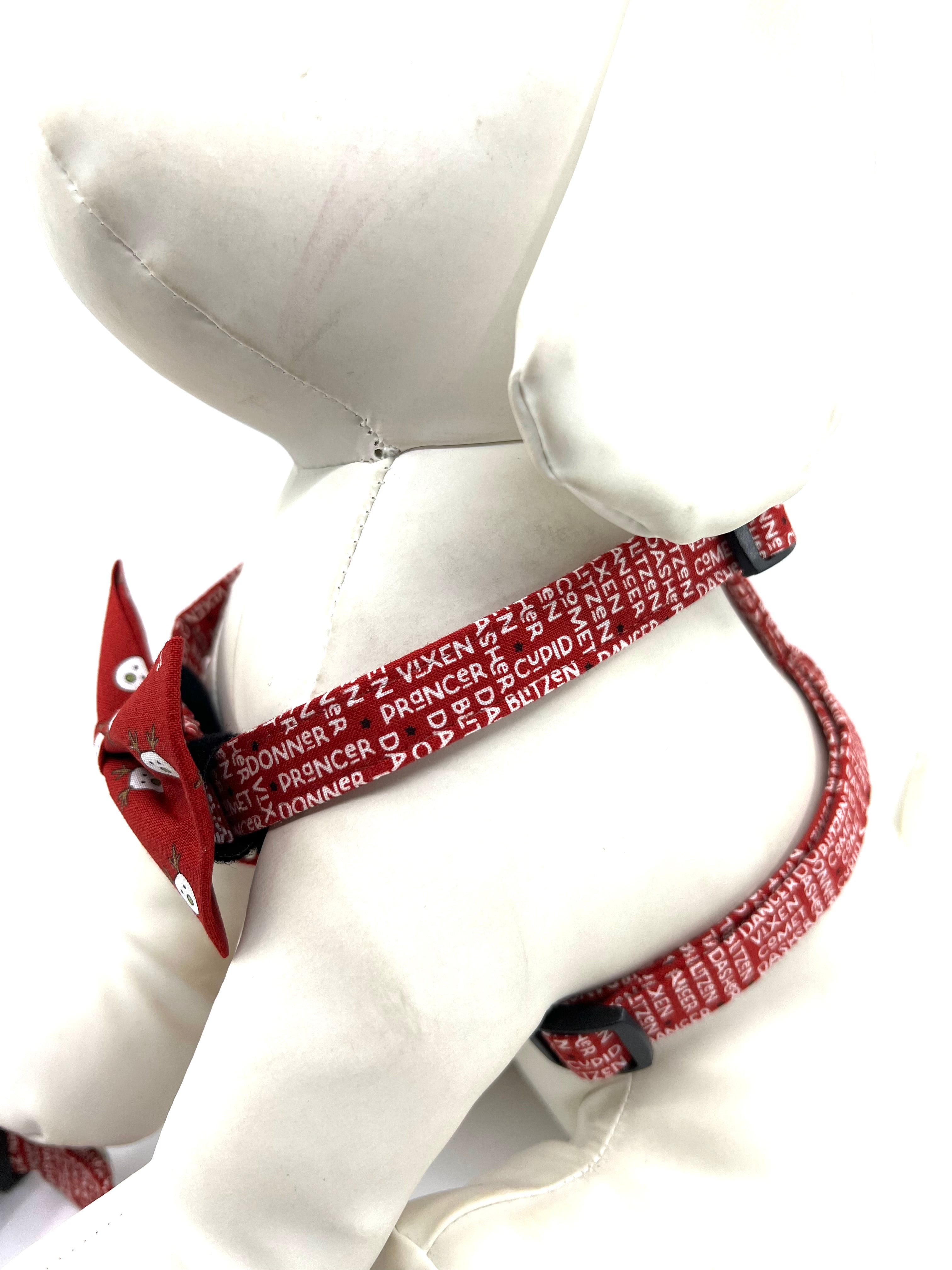 Santa’s Reindeer Adjustable Dog Harness