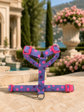 Pretty in Pink Polka Dot Adjustable Dog Harness