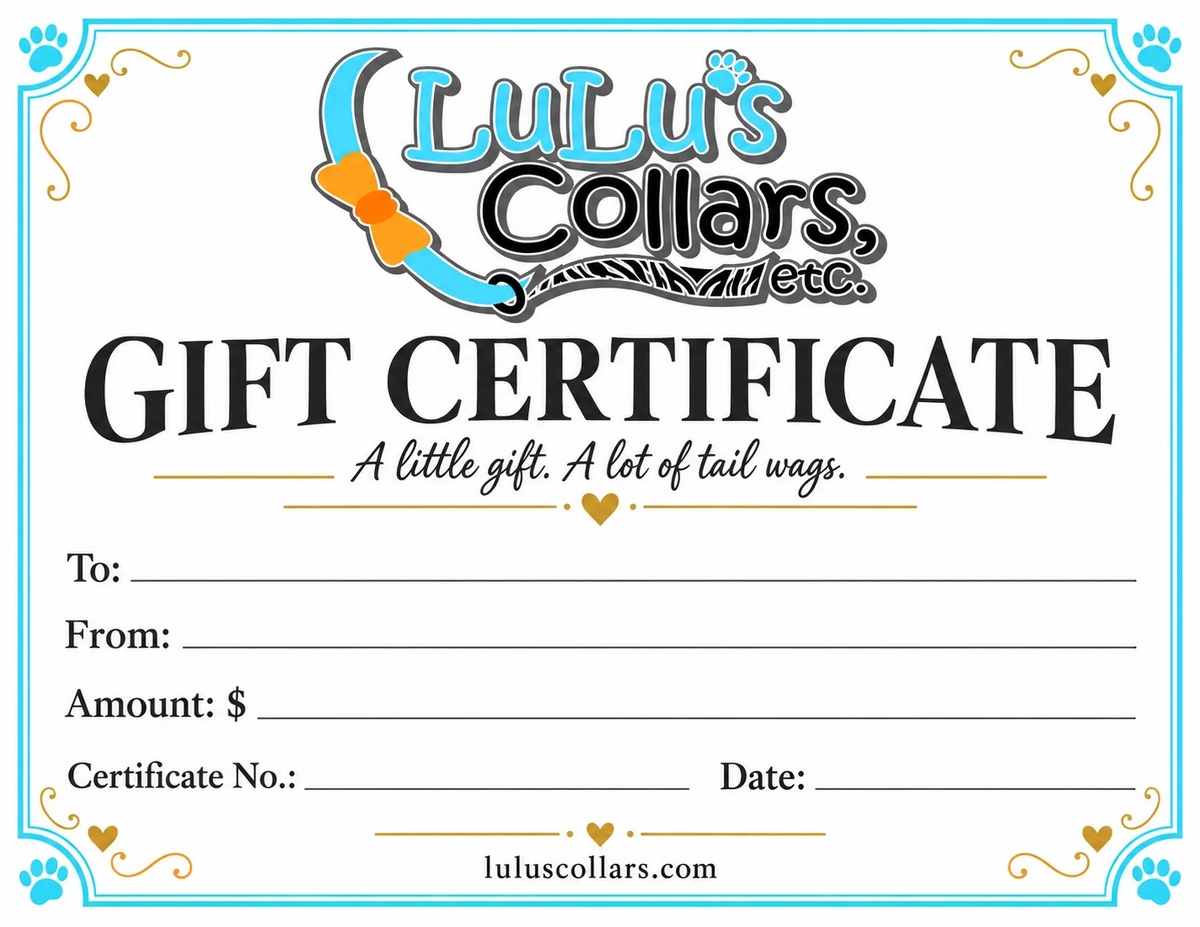 LuLu’s Collars Digital Gift Card