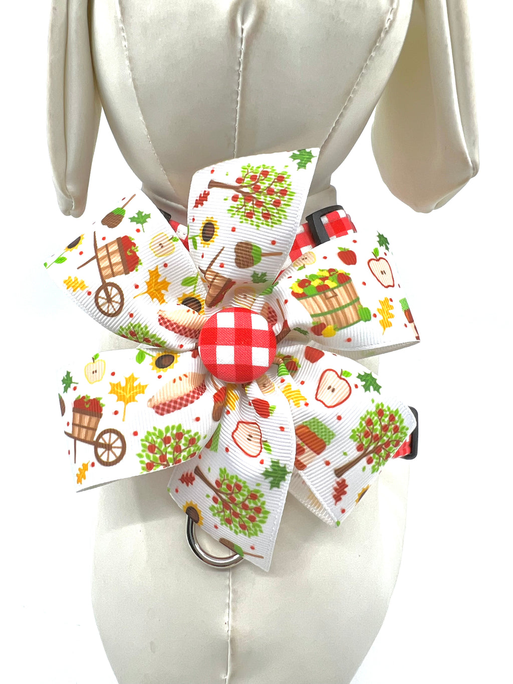 Sweetheart Gingham Dog Harness