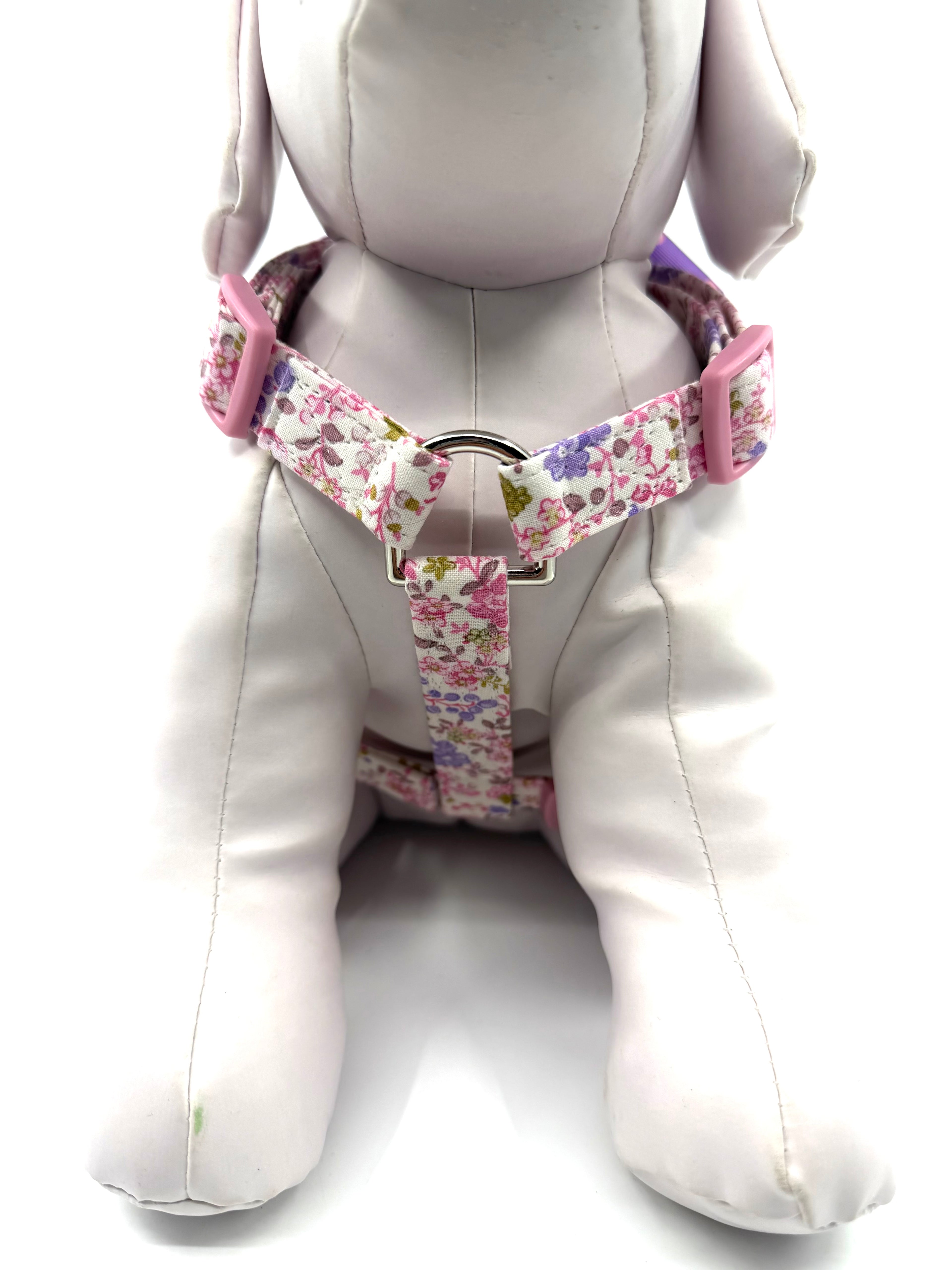 Blushing Blooms Adjustable Dog Harness