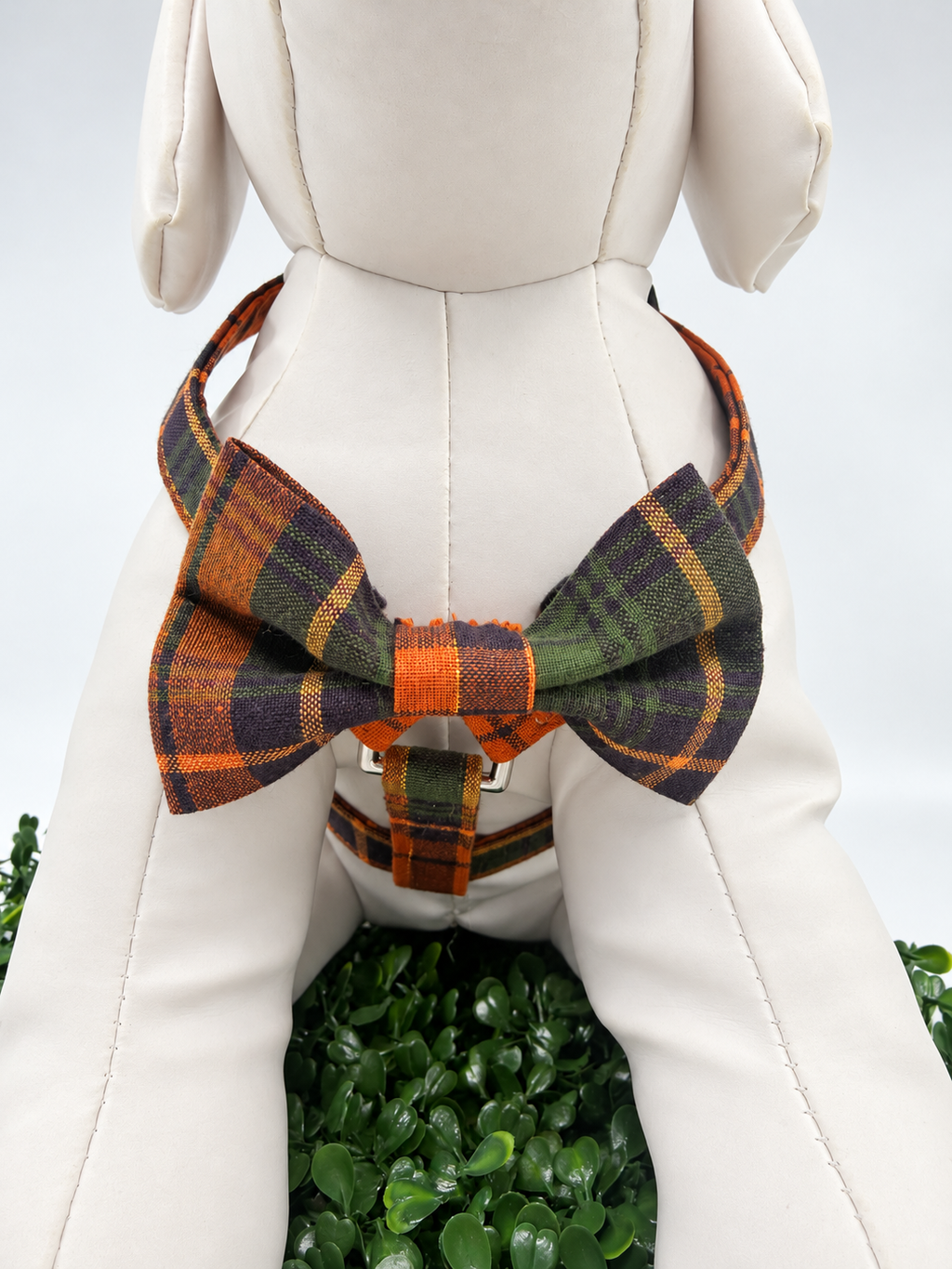 Thanksgiving Plaid Dog Harness
