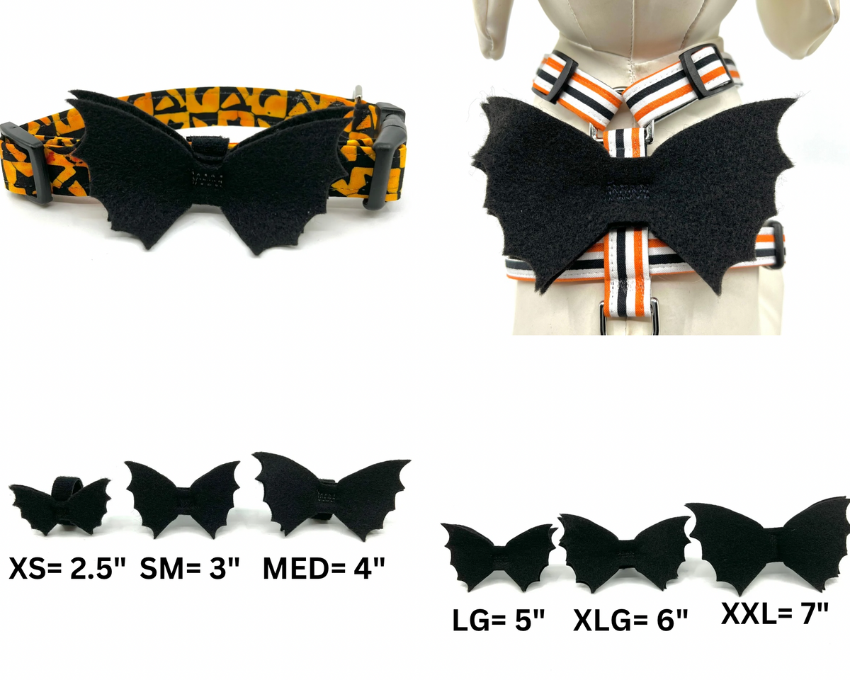 Bat Wing Pet Accessory – Collar or Harness Attachment