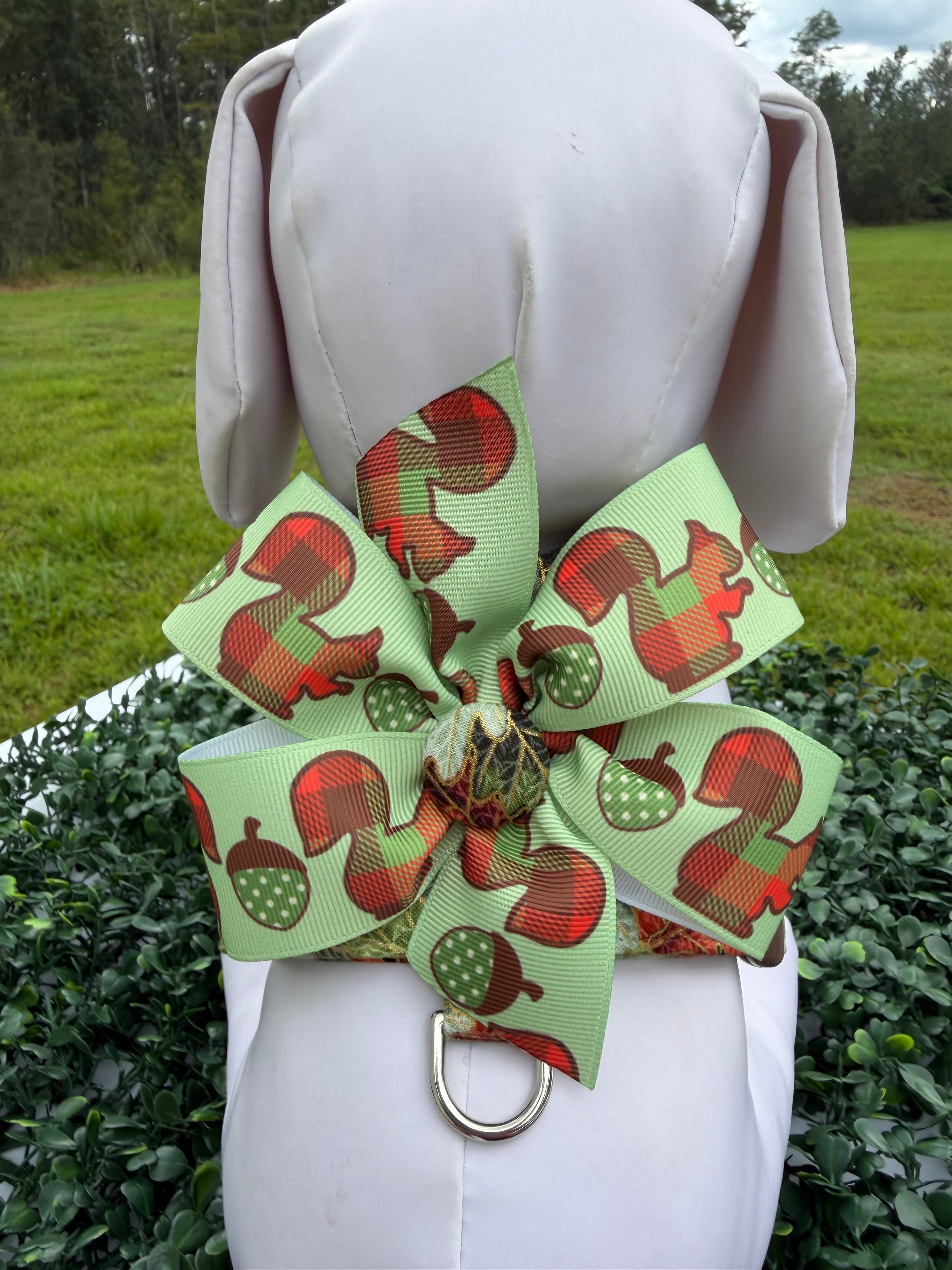 Falling Leaves Dog Harness 🍂🐾