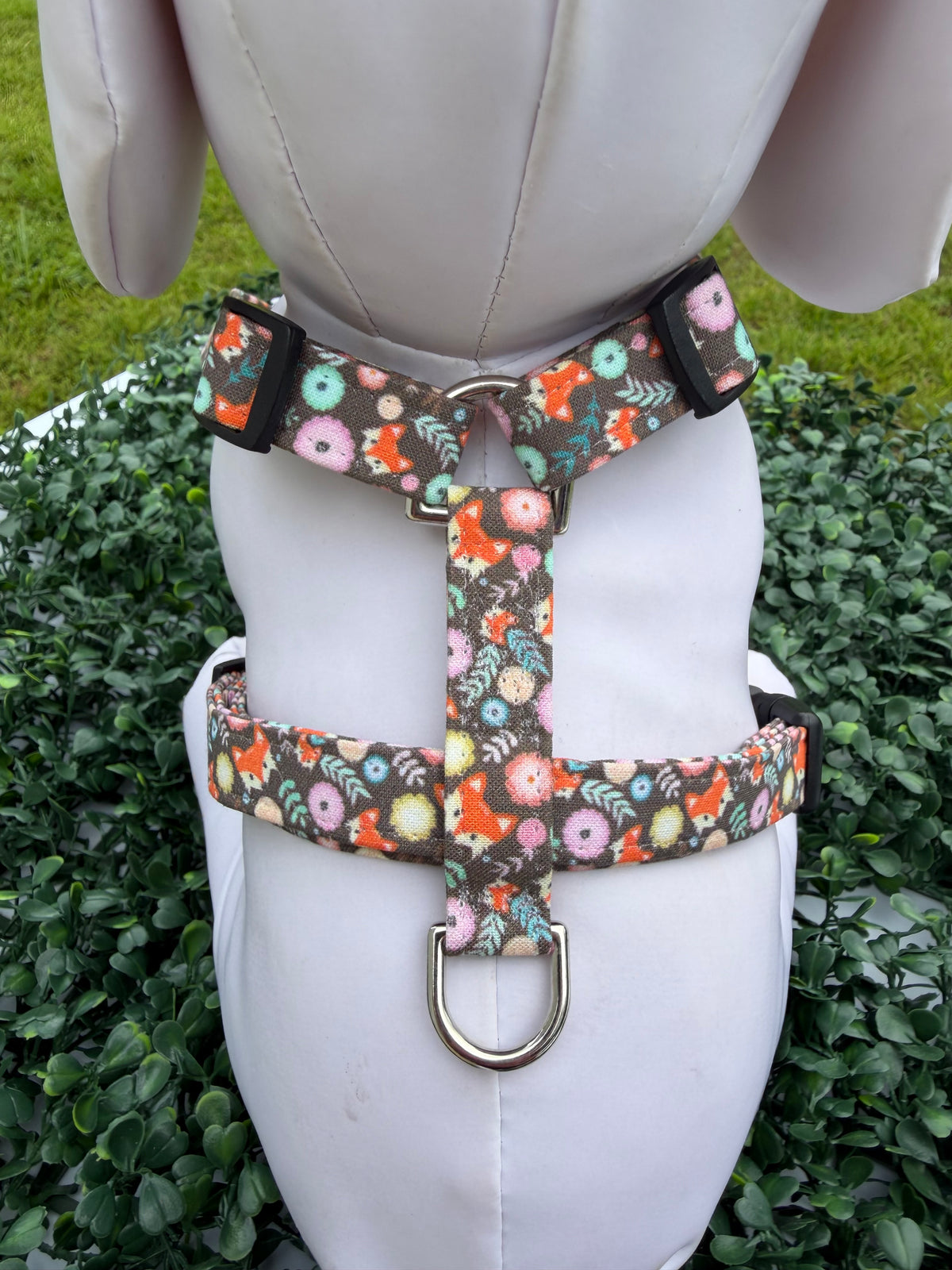 Fox in the Wild Dog Harness 🦊🌸