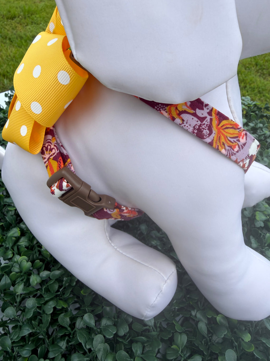 Autumn Harvest Floral Dog Harness