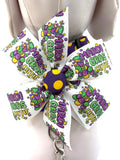 Mardi Gras Cutie Adjustable Dog Harness