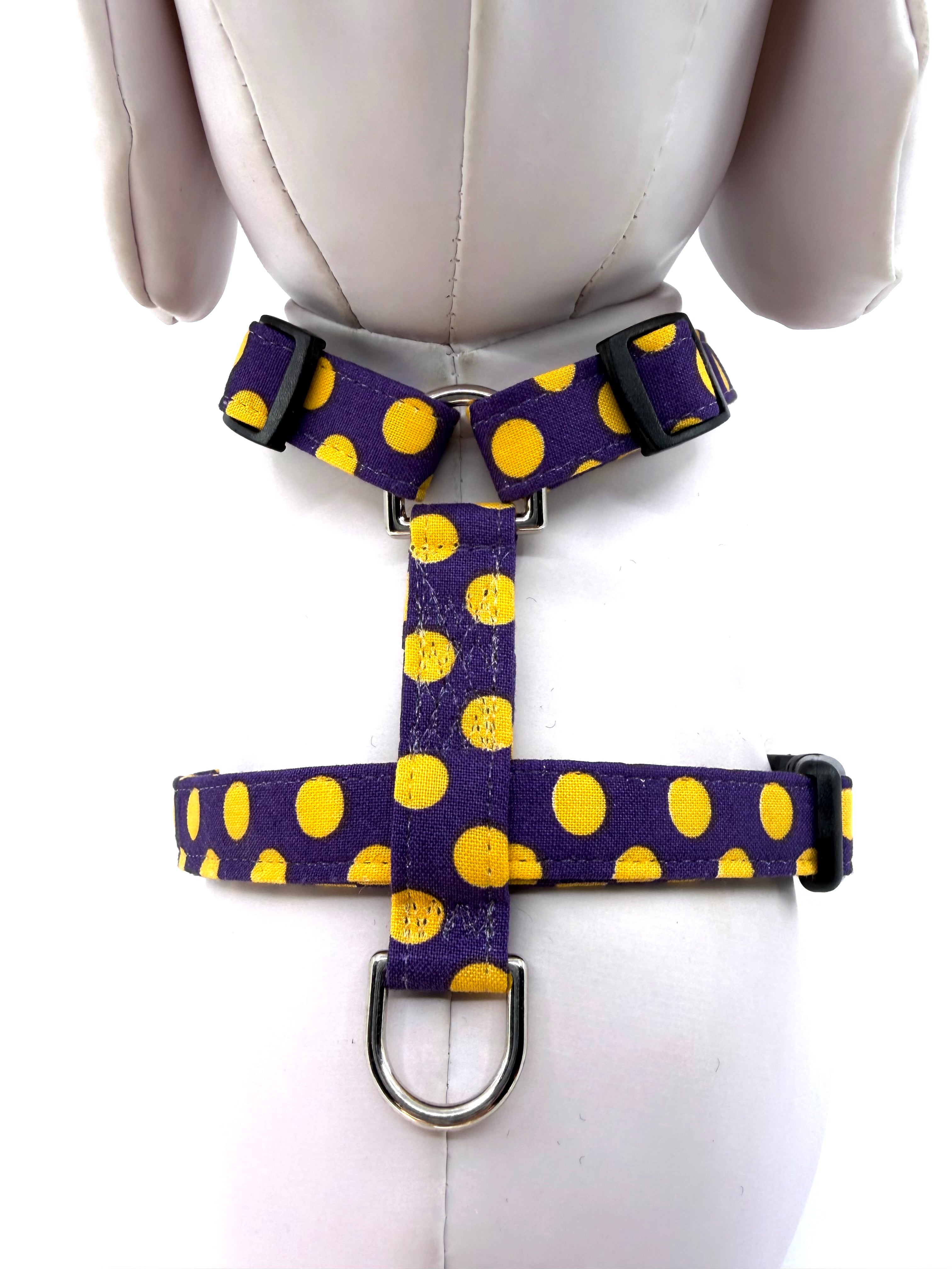 Mardi Gras Cutie Adjustable Dog Harness