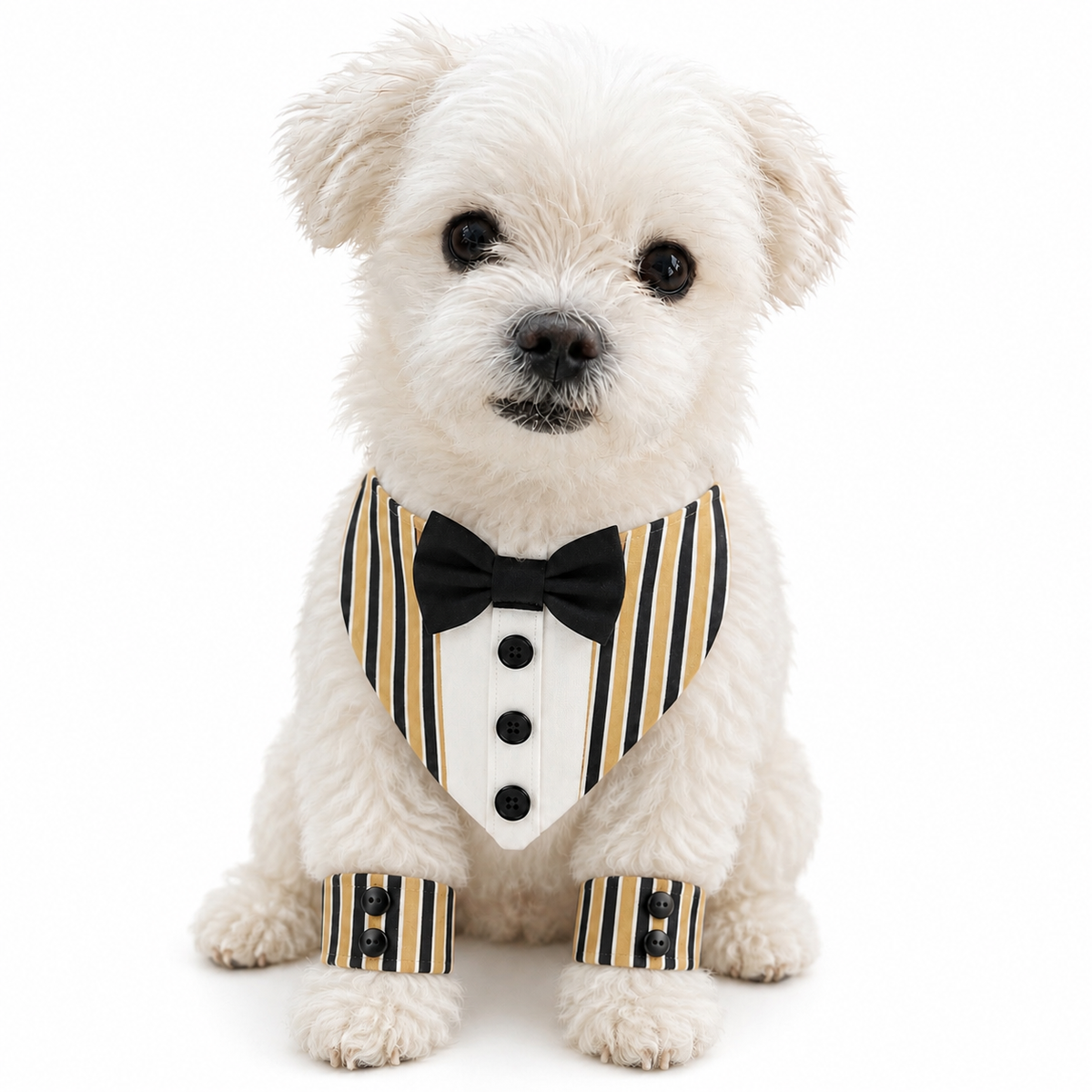 Classic Wedding Dog Cuffs
