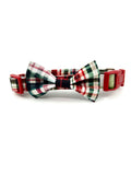 Christmas Morning Plaid Dog Collar