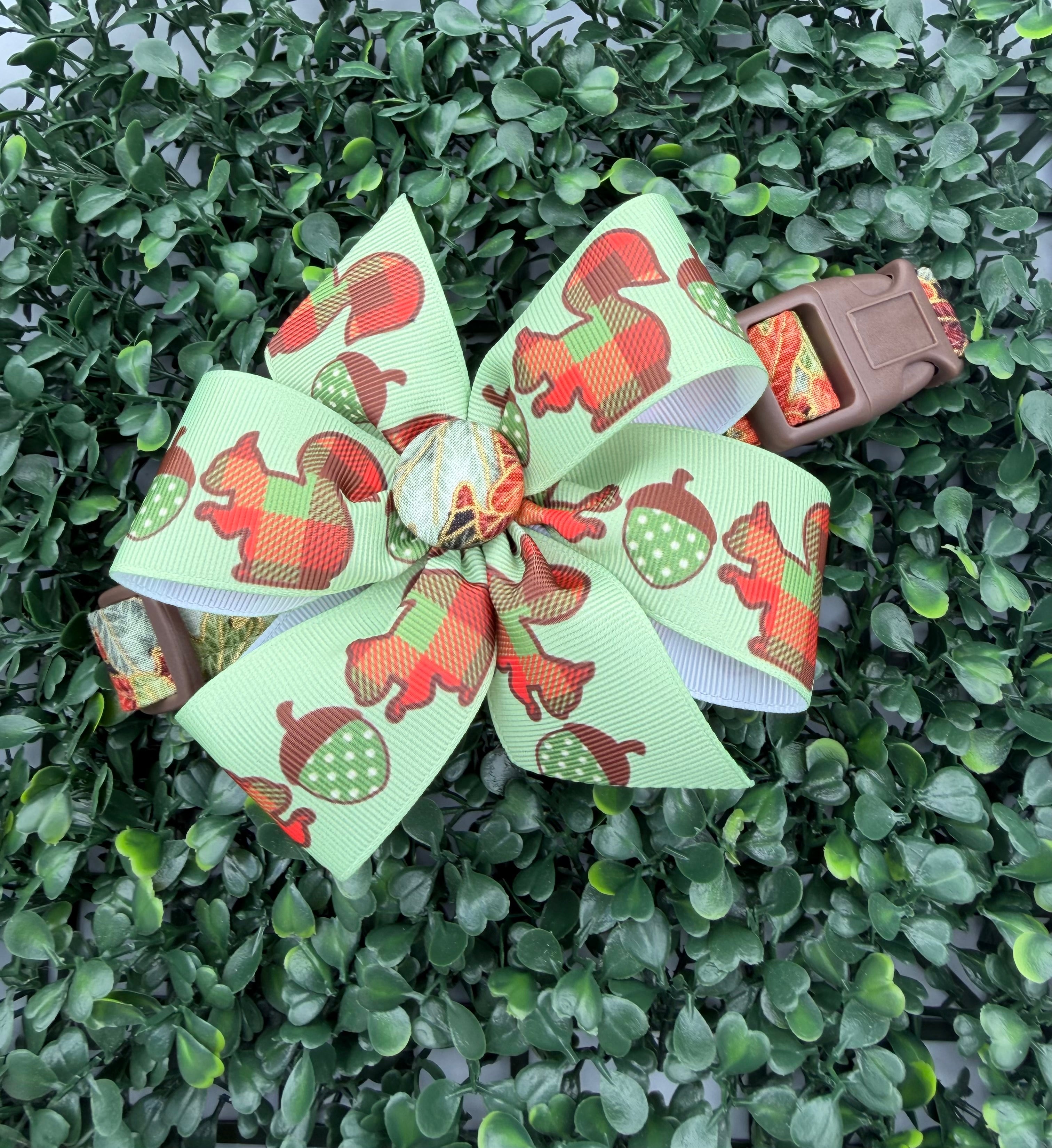 Falling Leaves Dog Collar