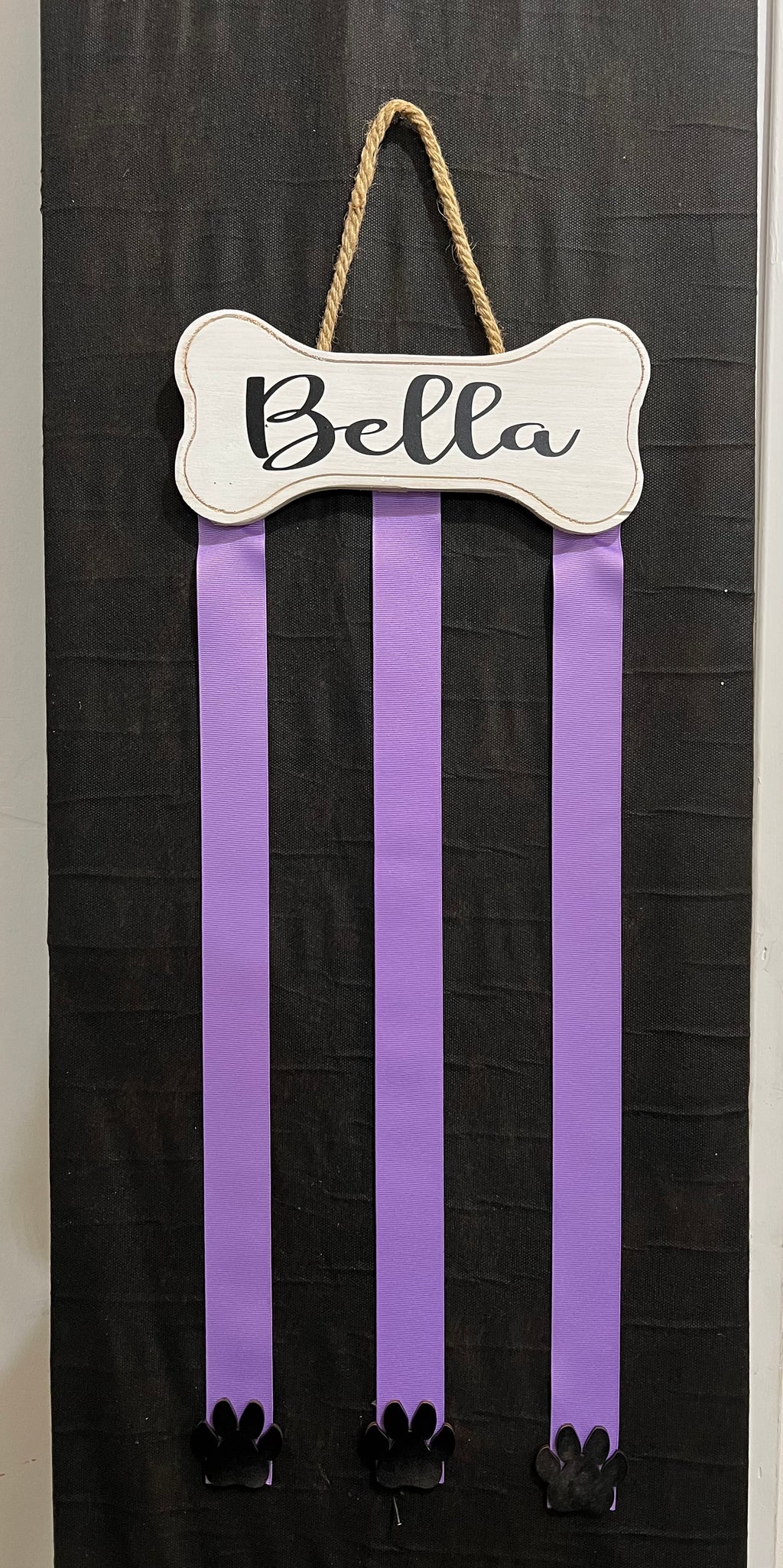 Personalized Pet Bow Holder