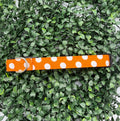 Pumpkin Spice Polka Dot Dog Collar