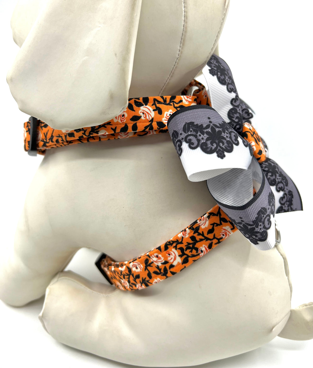 Haunted Roses Adjustable Dog Harness