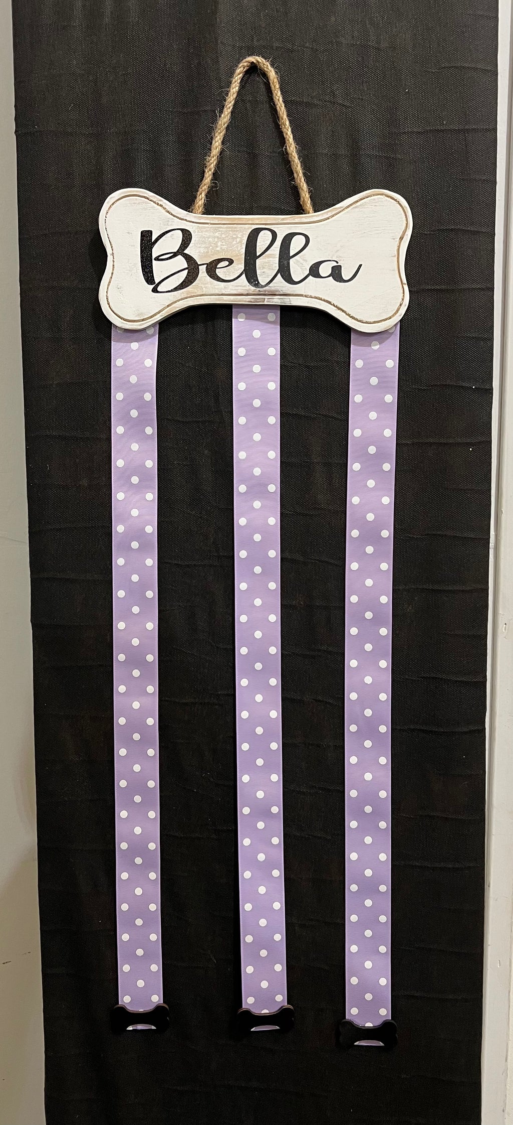 Personalized Pet Bow Holder