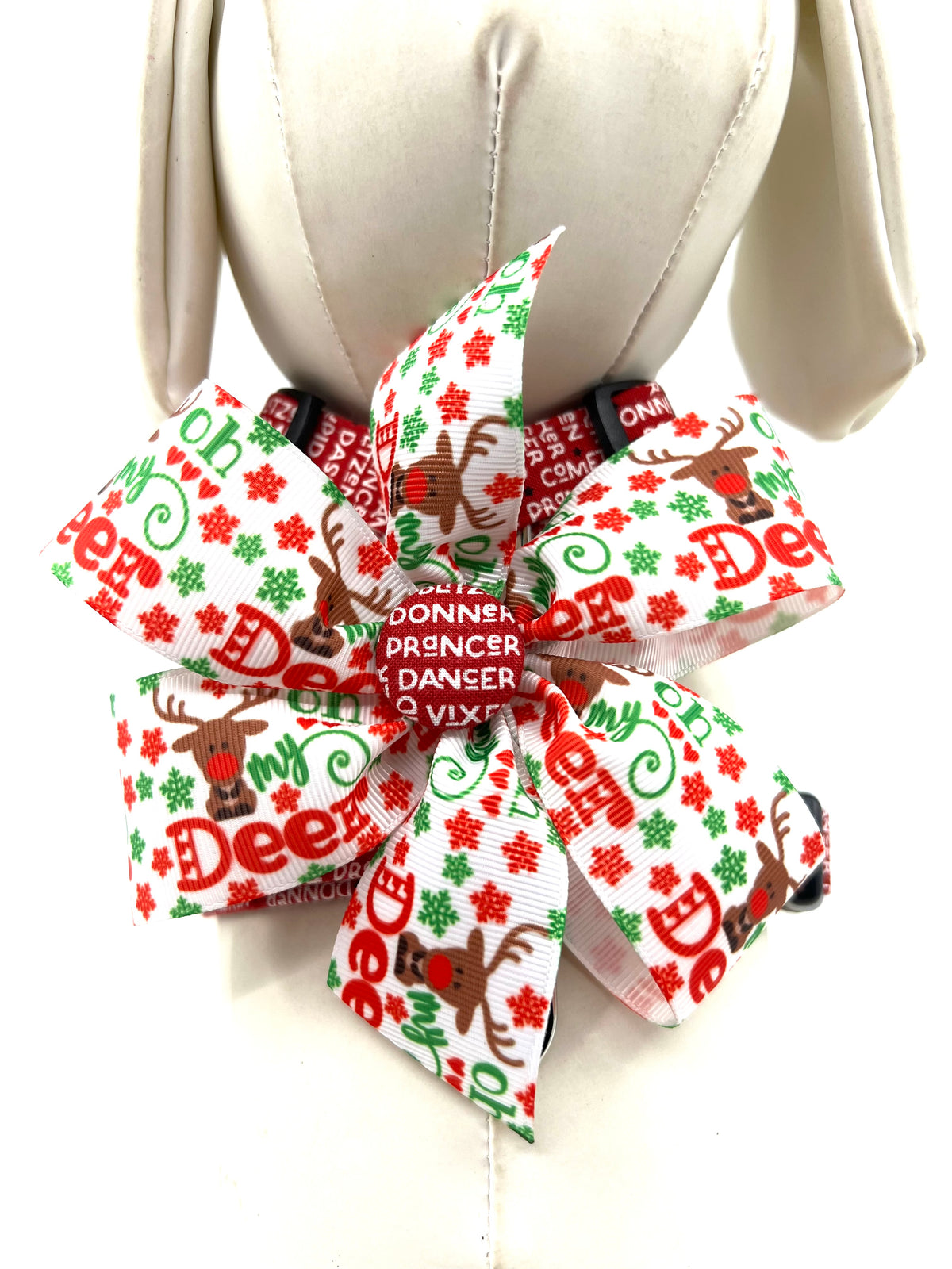 Santa’s Reindeer Adjustable Dog Harness