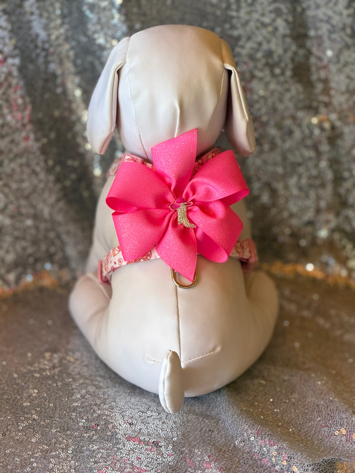 Dolly Tribute Pink Cowgirl Dog Harness