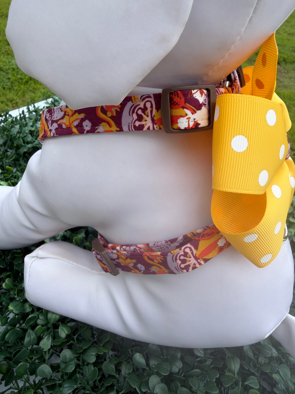 Autumn Harvest Floral Dog Harness