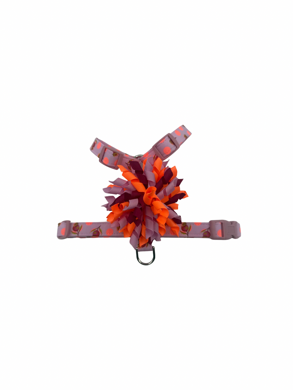 Pink Petals Adjustable Dog Harness