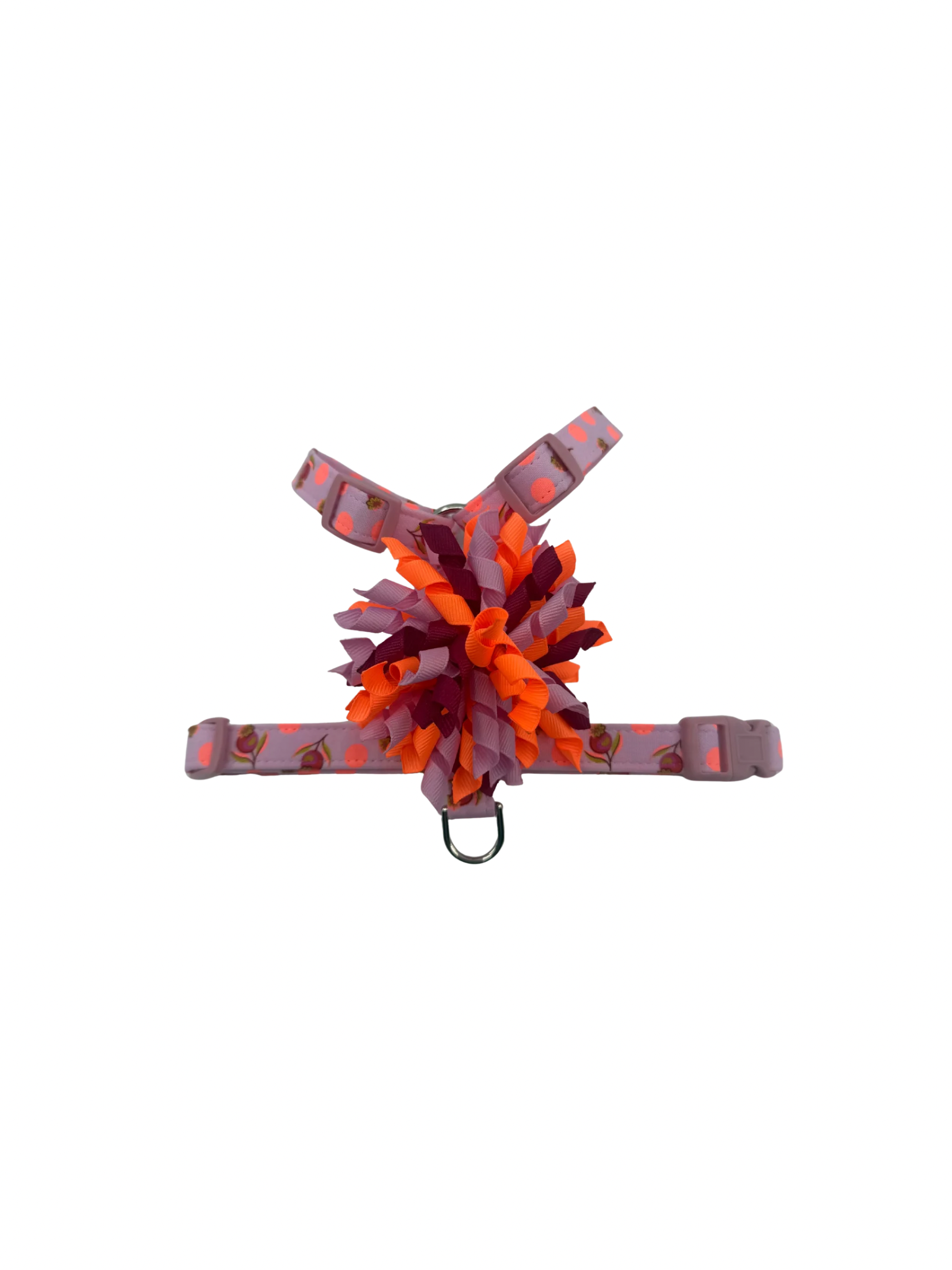Pink Petals Adjustable Dog Harness