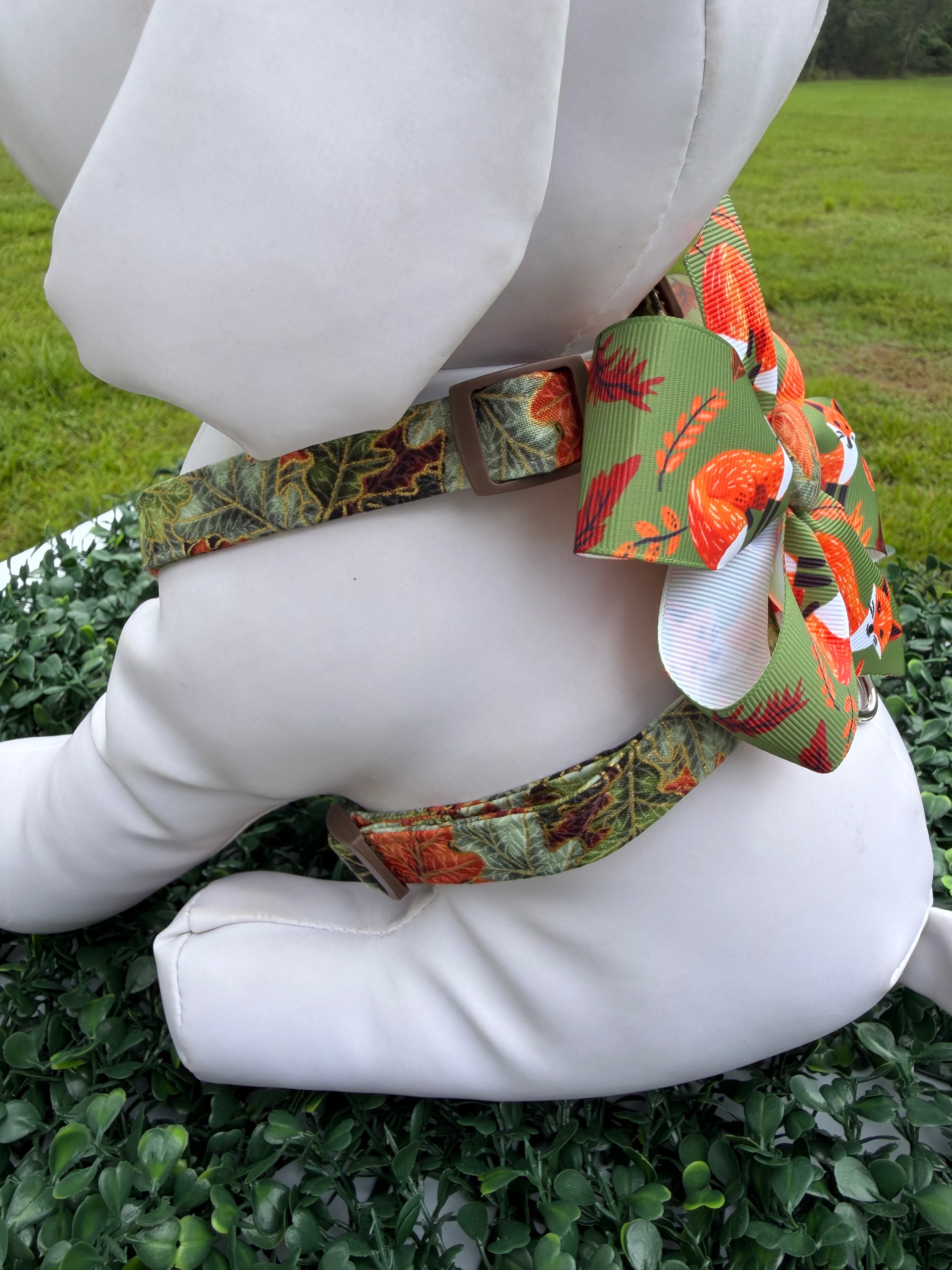 Falling Leaves Dog Harness 🍂🐾