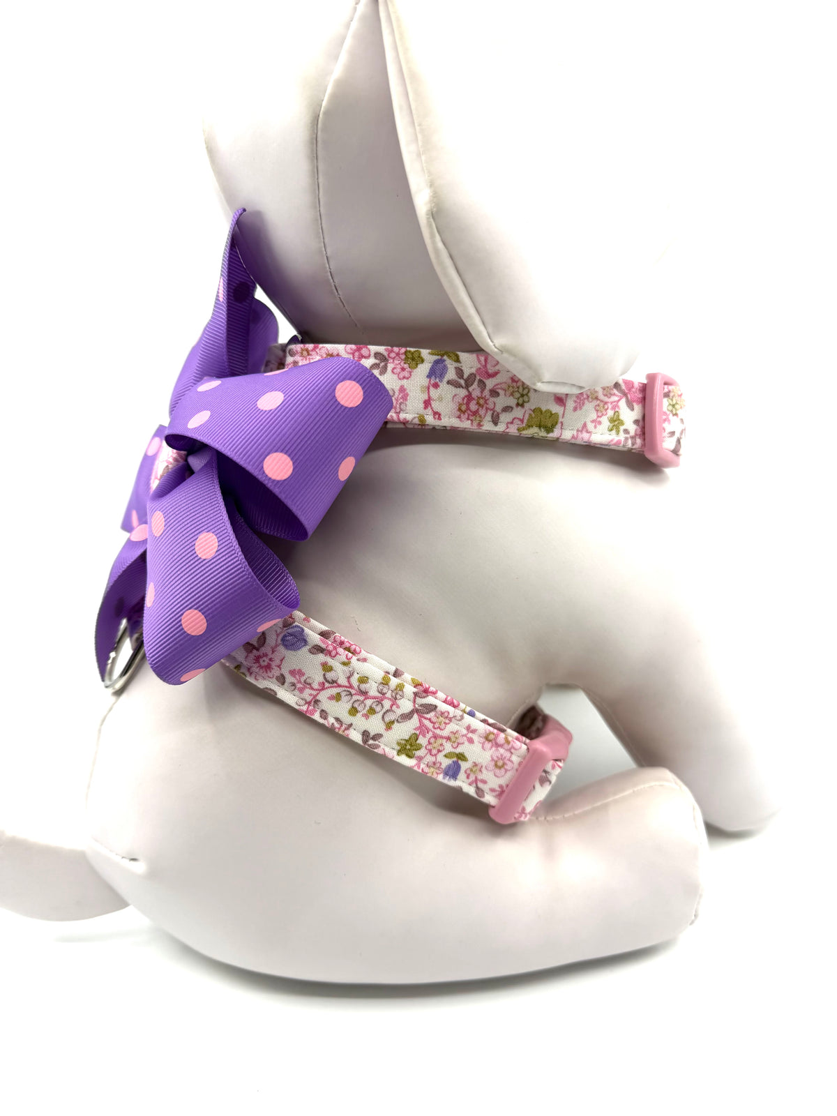 Blushing Blooms Adjustable Dog Harness
