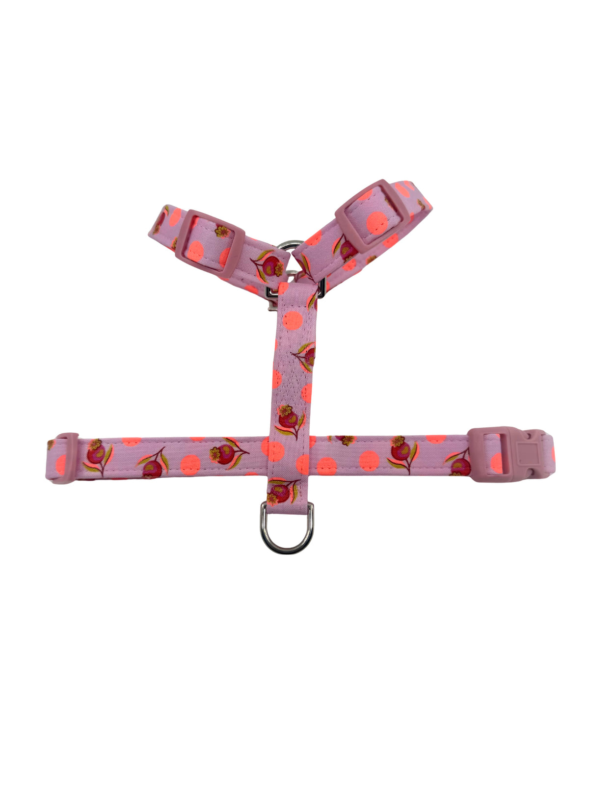 Pink Petals Adjustable Dog Harness