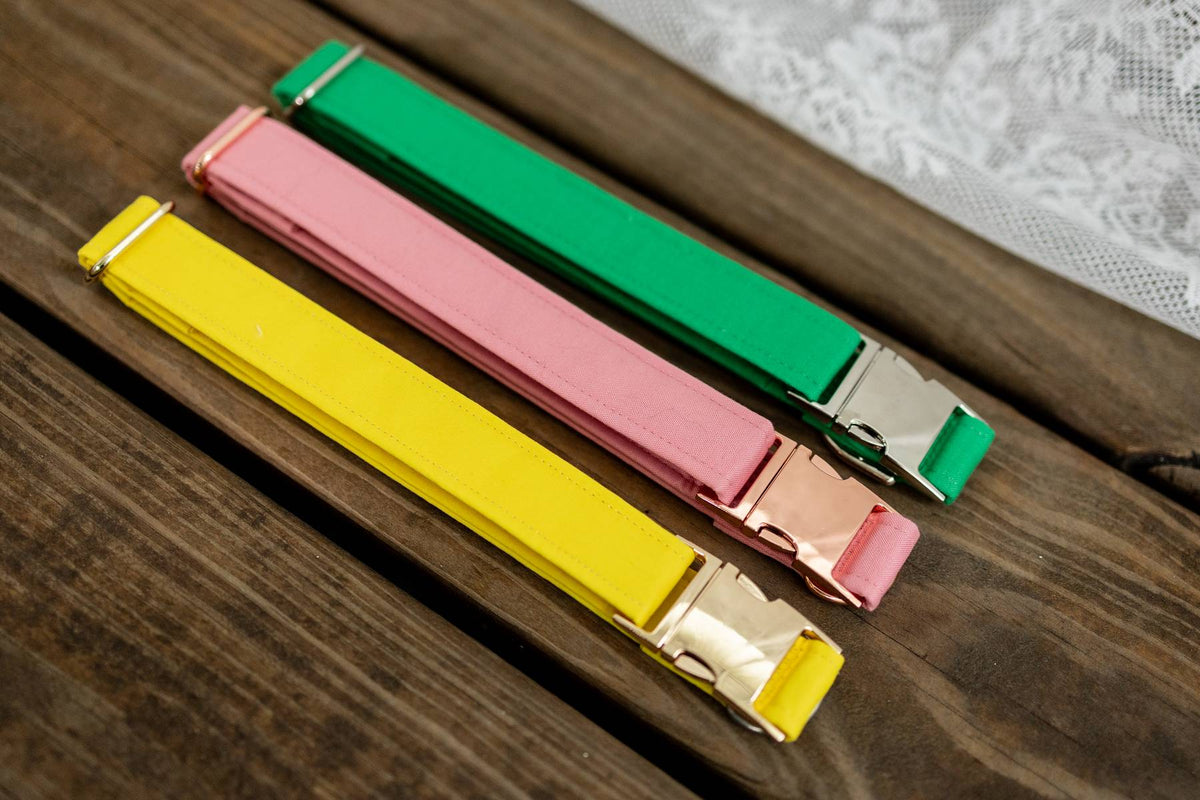 Custom Wedding Dog Collar