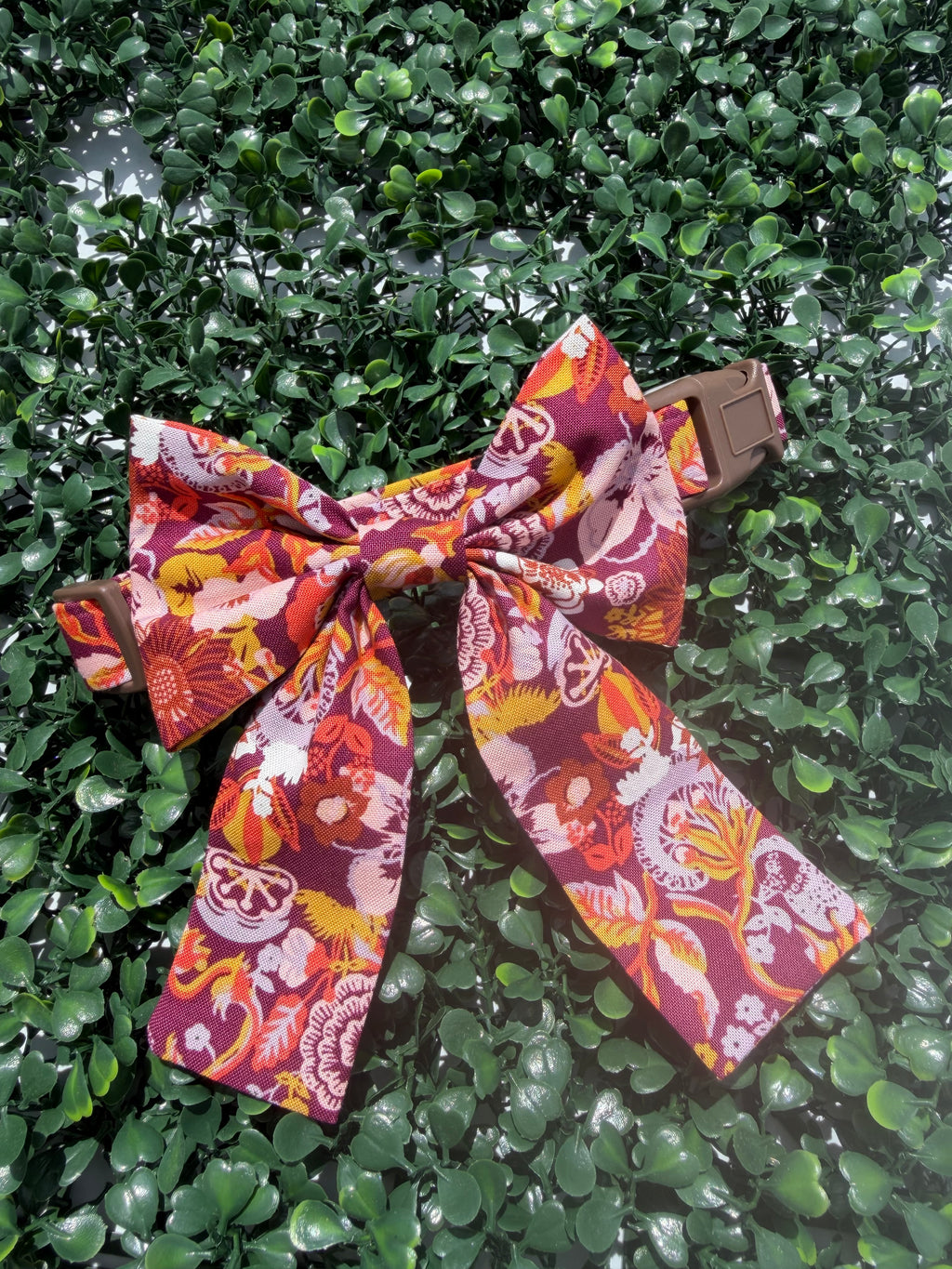 Autumn Harvest Floral Dog Collar