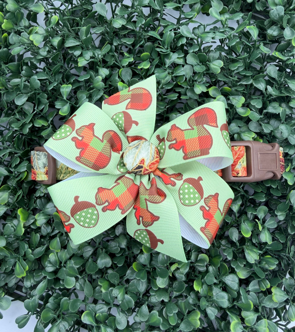 Falling Leaves Dog Collar