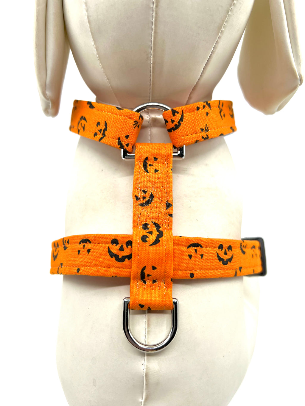 Jack-O’-Lantern Glow Adjustable Dog Harness