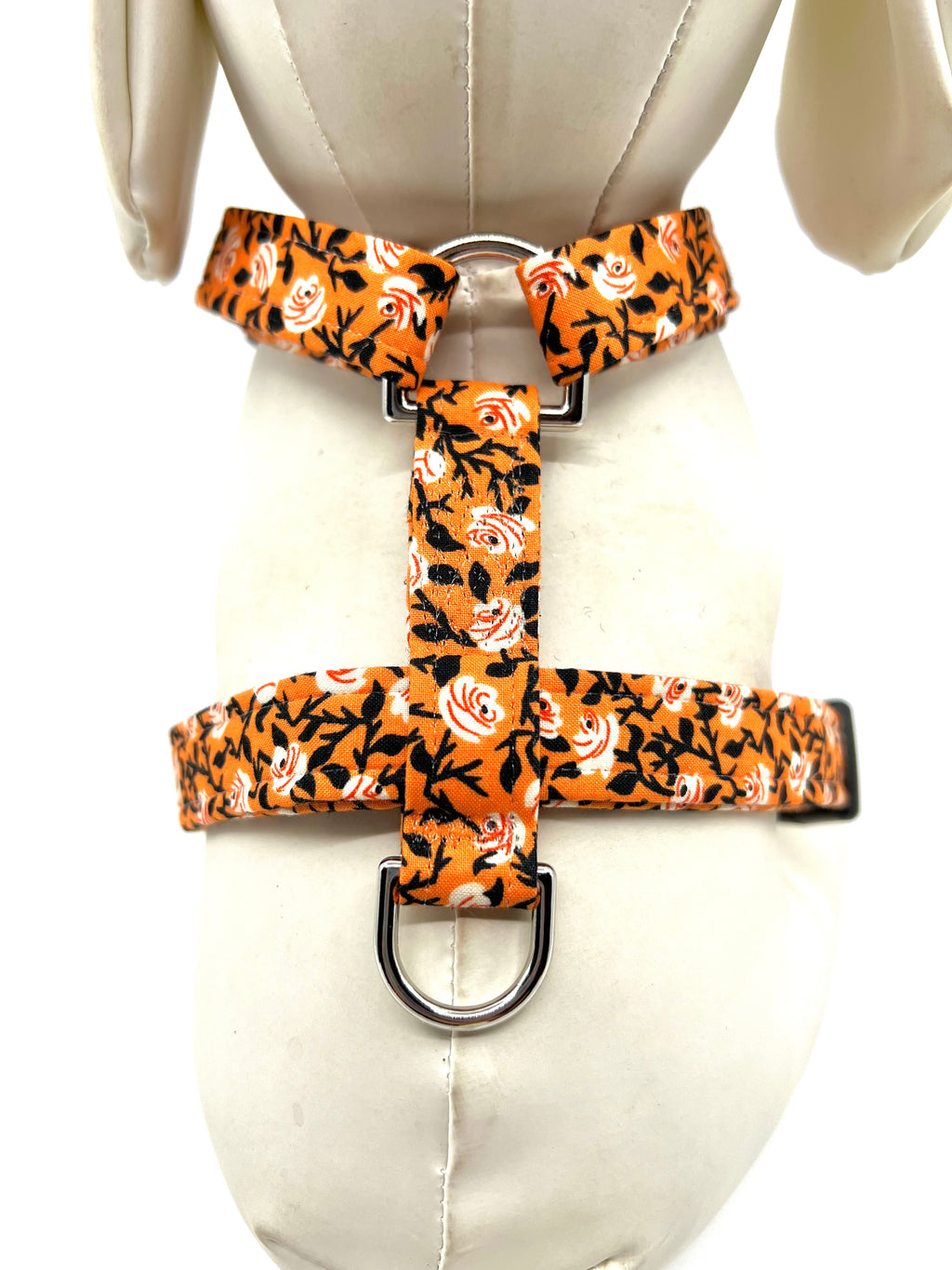 Haunted Roses Adjustable Dog Harness