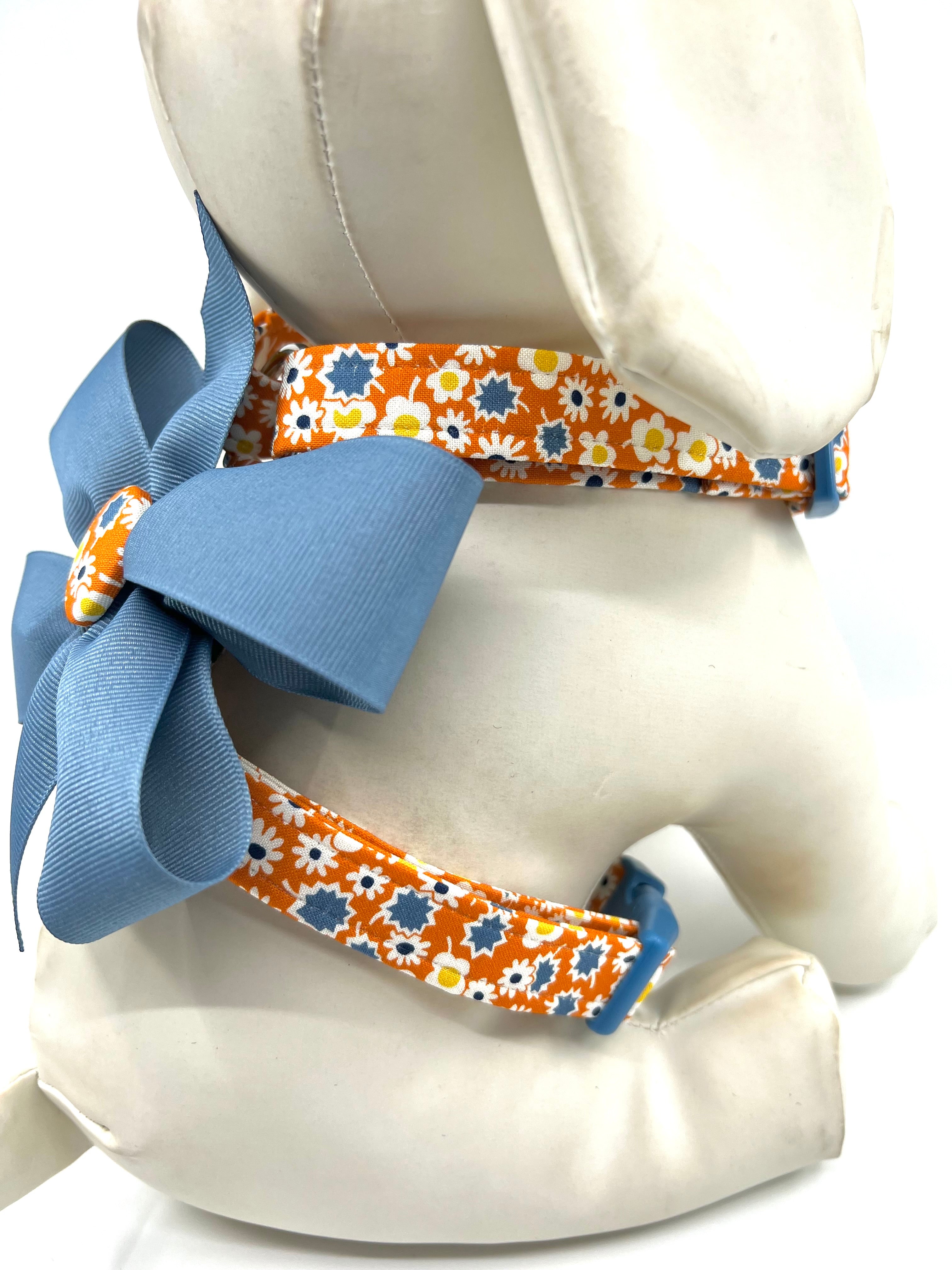 Autumn Daisy Adjustable Dog Harness