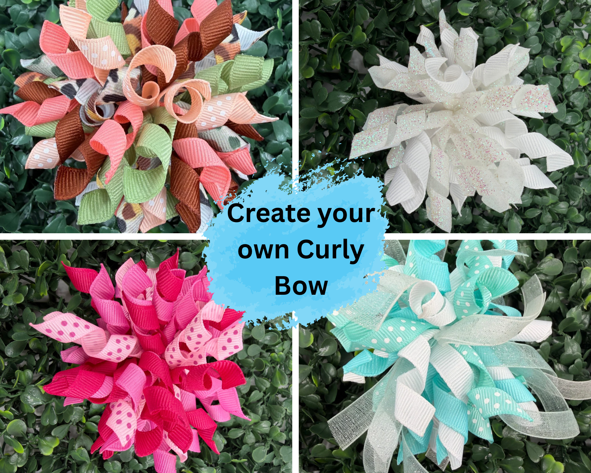 Create Your Own Custom Curly Bow 🎀