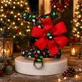 Merry & Bright Christmas Lights Adjustable Dog Harness