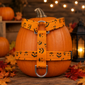 Jack-O’-Lantern Glow Adjustable Dog Harness