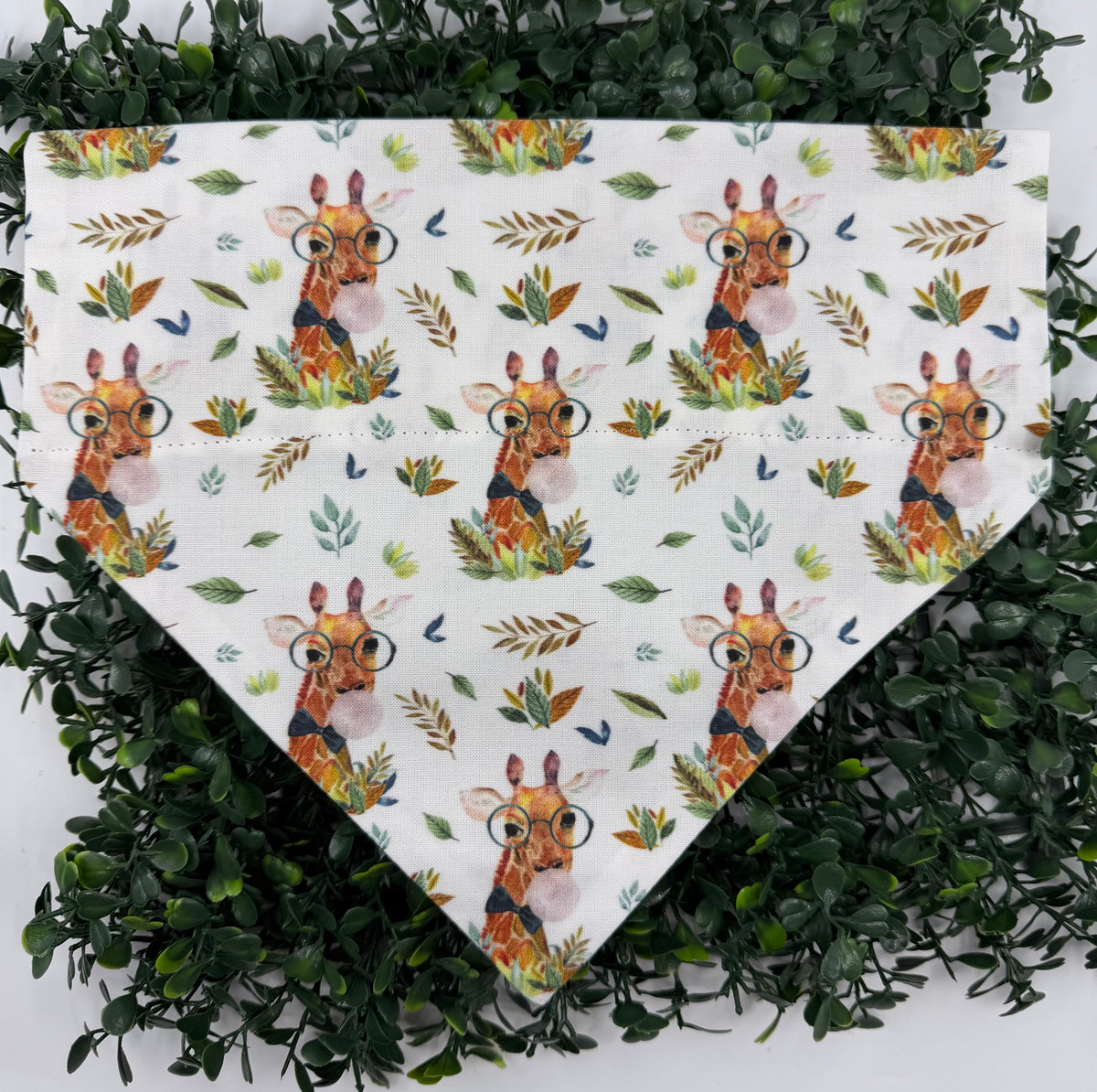 Classic Over the Collar Dog or Cat Zoo Bandana- Choose your Size