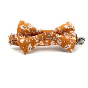 A bow tie with a bell.